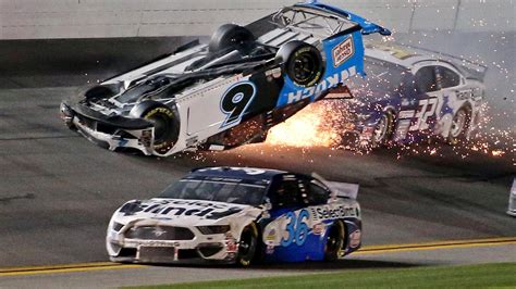 daytona crash last night.